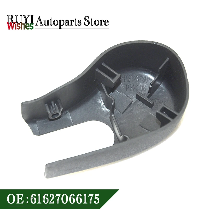 Novo 61627066175   61 62 7 066 175 tampa do braço do limpador de para-brisa traseiro para BMW Série 3 5 E61 F11 F31 Acessórios automotivos