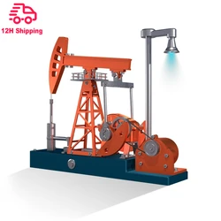 TECHING Pumping Engine Model Kit Unit Metal DIY Assembly Model Simulation Educational Teaching Toy Gift