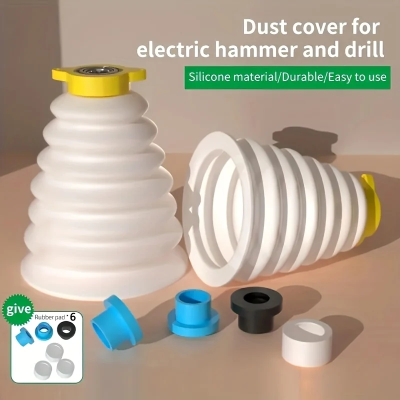 

Electric Drill Dust Cover, Suitable for Impact Drills, Power Tool Accessories, Used for Ceiling and Wall Drilling, Hardware Tool