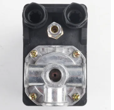 

4-Port 3-Phase 380/400V Air Compressor Pressure Switch – 20A 500V Heavy-Duty Control Valve for Industrial Use