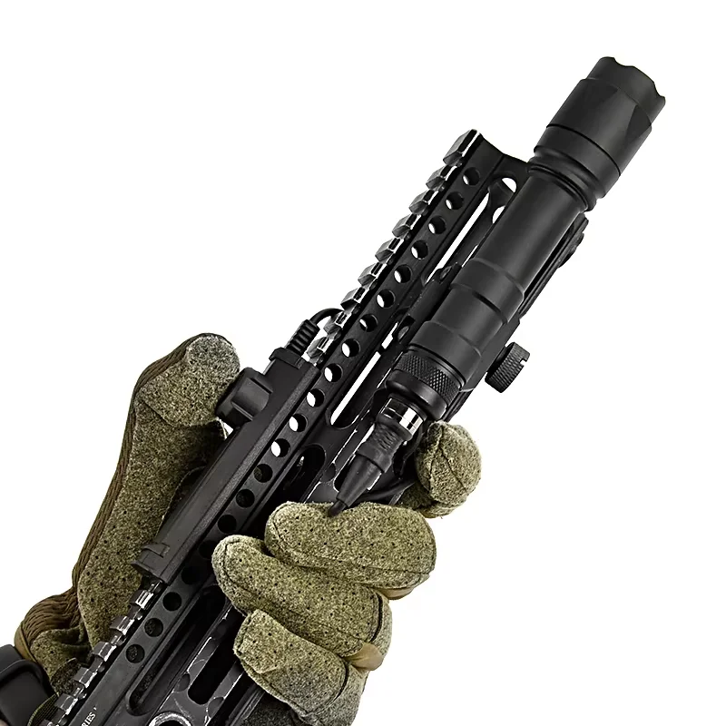 Tactical Flashlight M300/M600 Constant Button With Dual Function Remote Pressure Switch For Picatinny Rail Hunting Airsoft