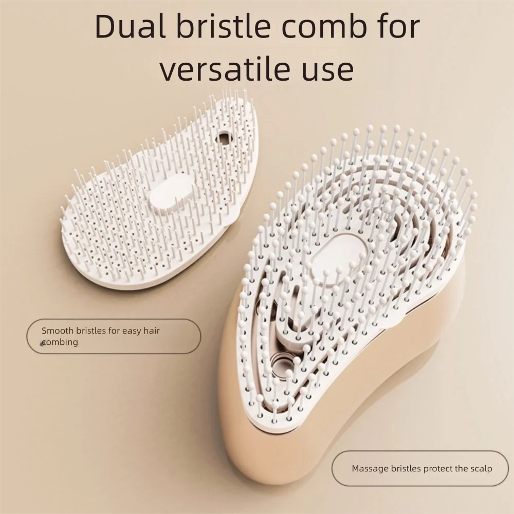 

Antistatic Electric Spray Massage Comb Vibration Function Atomized Liquid Hair Growth Massager Relieve Headaches