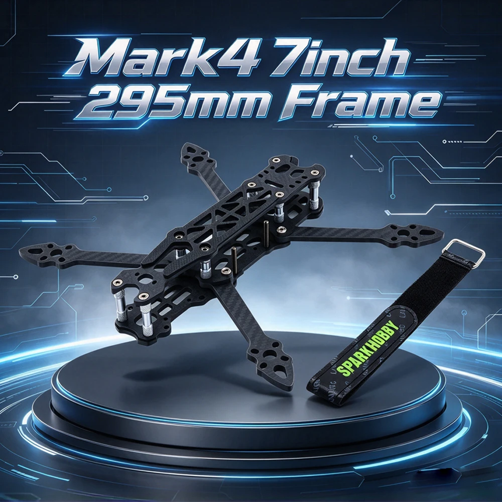 Mark4 7inch 295mm Arm Thickness 5mm for Mark4 FPV Racing Drone Quadcopter Freestyle Frame Kit