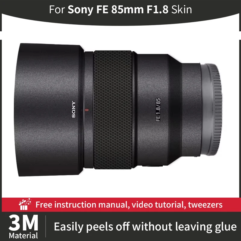 

For Sony FE 85mm F1.8 Camera Lens Skin Sony 85mm Skin Anti-scratch Camera Lens Sticker Protective film More Colors