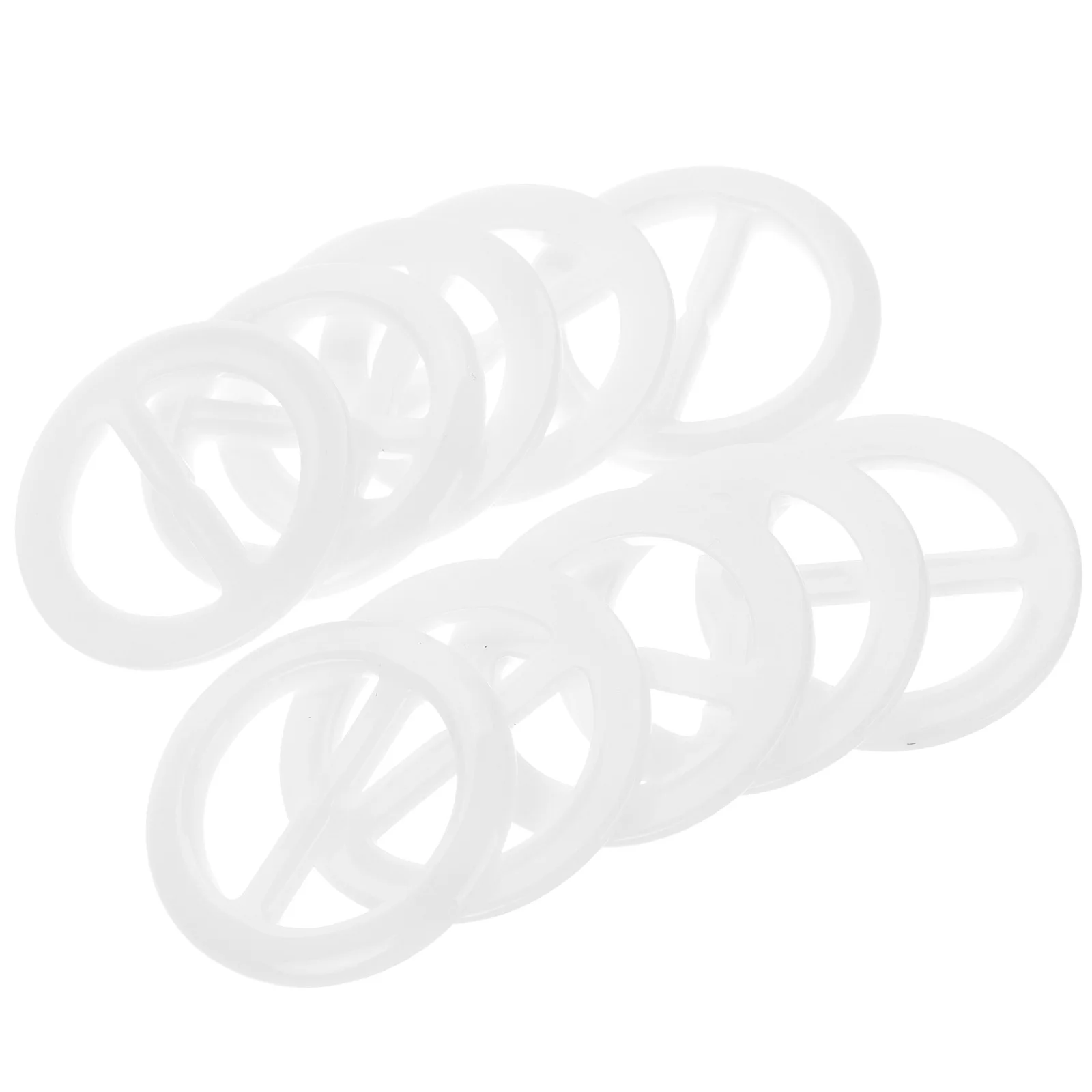 Hebilla de cintura Zi, hebilla redonda de resina para ropa, bufanda, chal, atado, Clip de fijación, anillo de cárdigan para camisa de mujer, 10 Uds.