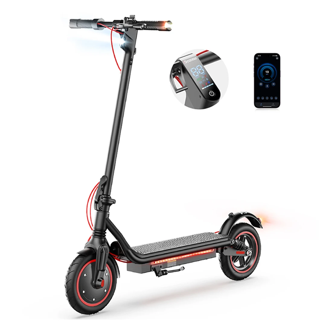 Elektrische step 8,5/9,3 inch W7/W8 met 650/750W motor, 10,5/14Ah accu, 35/40km/u snelheid, dubbele vering en app-bediening