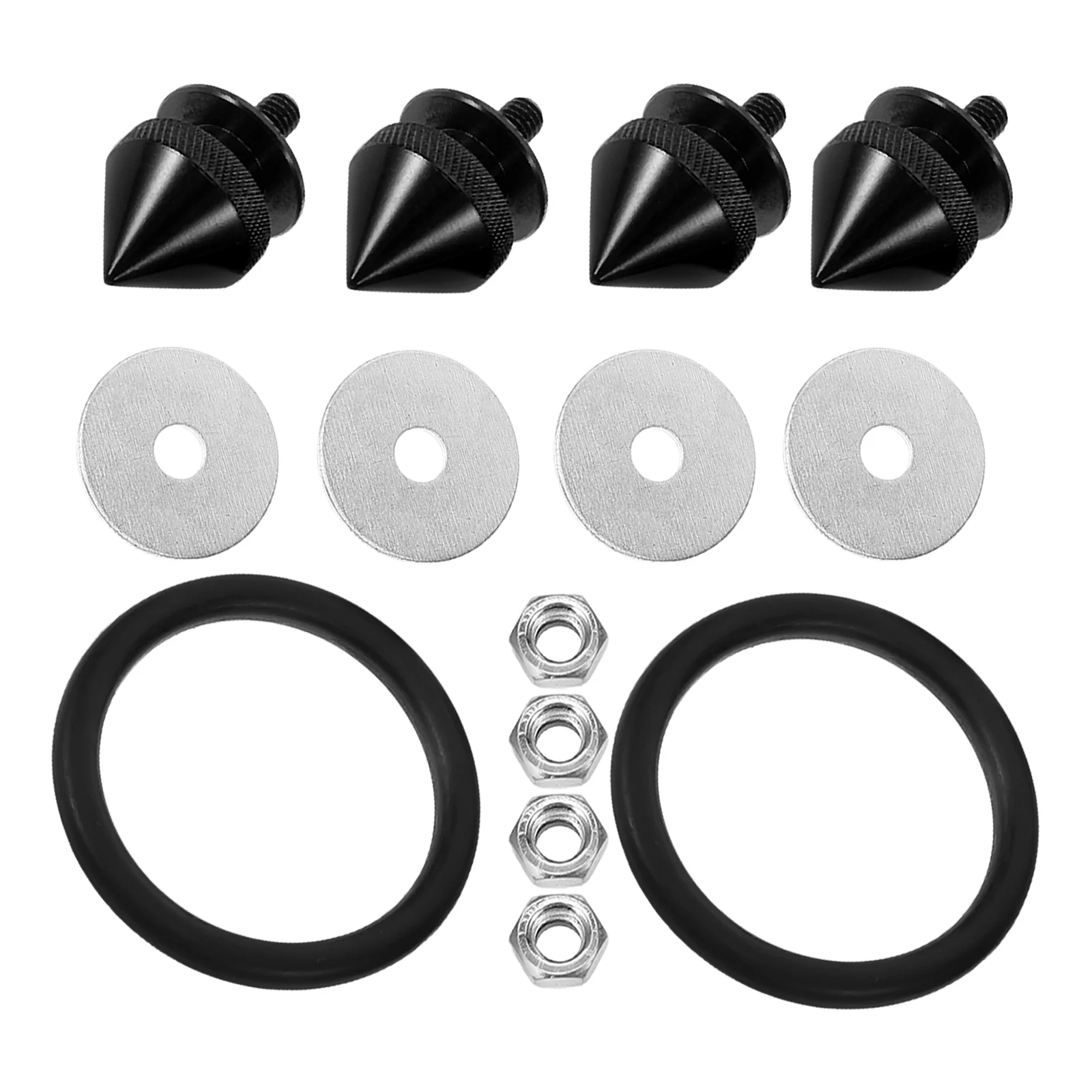 

Bumper Fastener Kit Gasket Parts Quick Release Car Accessories Durable Reinforcement Front Rear Bumper Protection Universal
