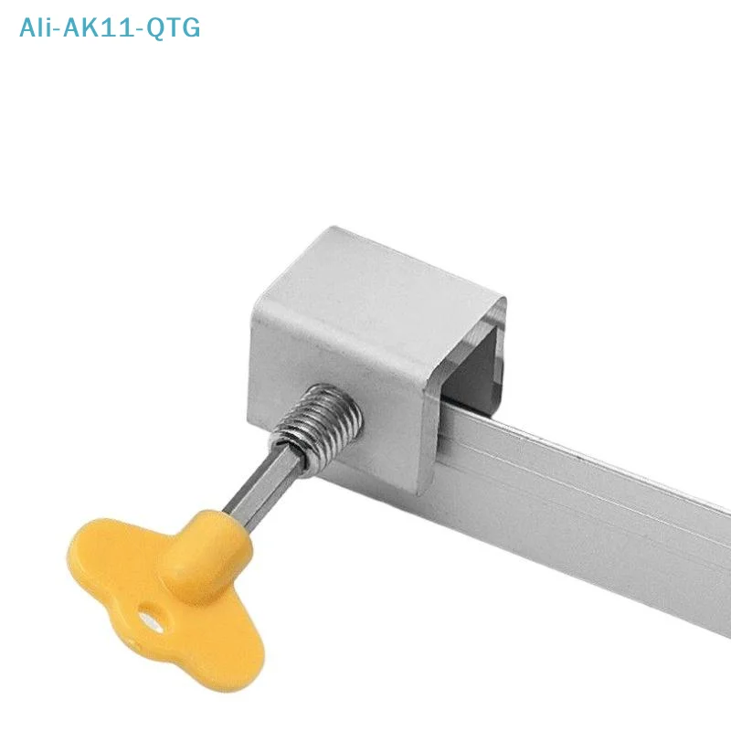 [New] Window Lock, Adjustable Sliding Door Lock With Key, Aluminum Window Security Safety Locks For Kids & Pets