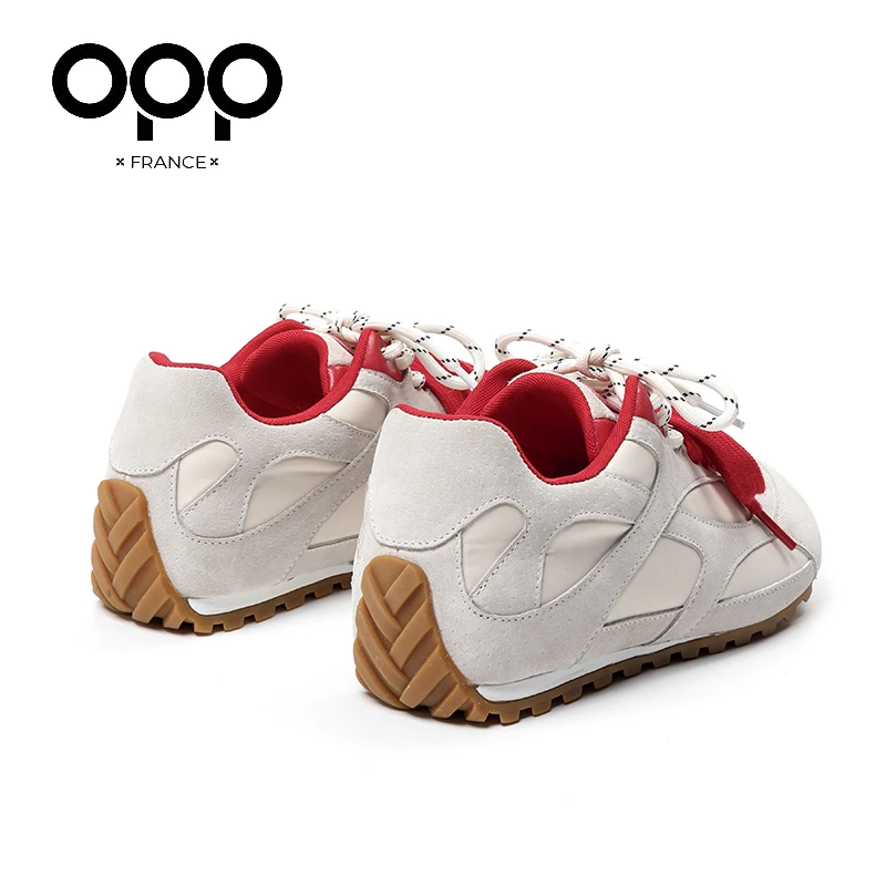 OPP الخريف النساء أحذية رياضية جديدة الراقية الرياضة التوازن الأزياء 327 أحذية فتاة فاخرة مصمم الأب الأحذية