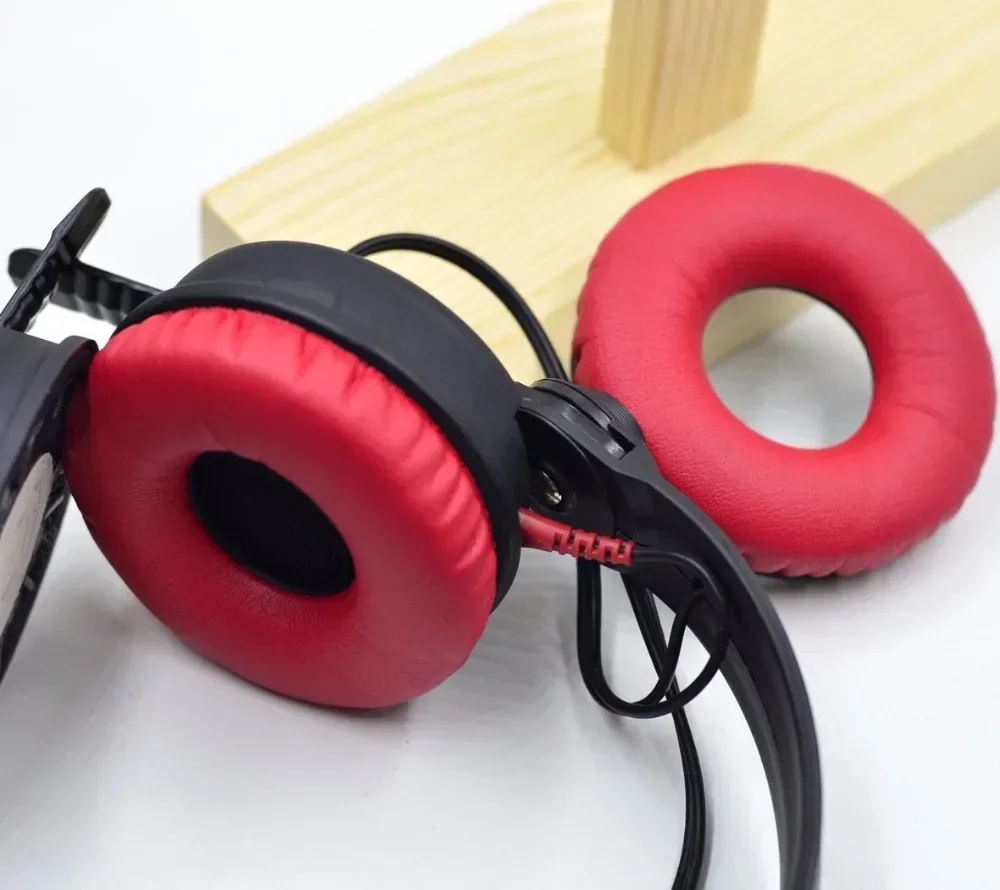 استبدال بطانة للأذن العلوي عقال ل Sennheiser HD25 HD 25 HD 25-1 HD25-1ii بروتين الذاكرة الإسفنج لينة الأذن الوسادة