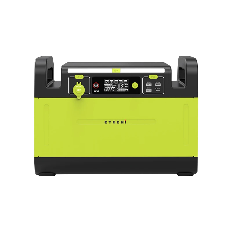 CTECHi Reasonable Price 1500W 1200Ah Electric Lifepo4 Battery Portable Power Station Home Backup Power Outdoor Generator