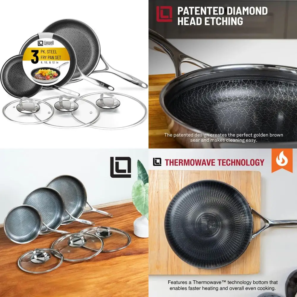 

Anolon X Hybrid Nonstick 10-Piece Cookware Set for Induction, Dark Gray Pots and Pans