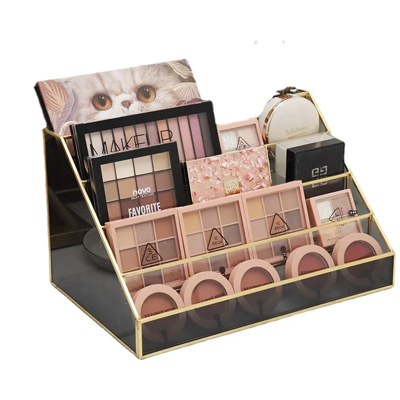 Yy Powder Eye Shadow Plate Display Stand Blush Lipstick Storage Box Storage Rack