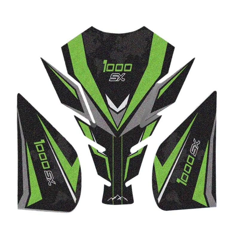 Fuel Tank Pad Motorcycle Accessories Stickers Tank Filler Cap Cover Decals For KAWASAKS Z1000SX Z 1000 SX