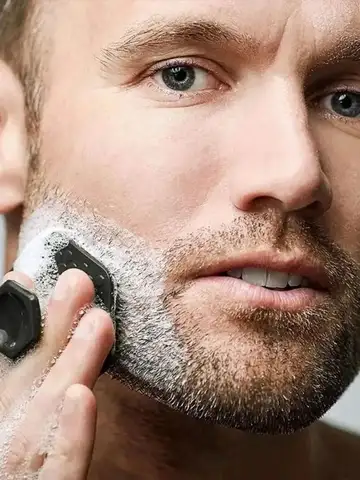 Alwafore Facial Cleaning Brush Scrubber Silicone Miniature Face Deep Clean Shave Massage Face Scrub Brush Face Cleaner For Men