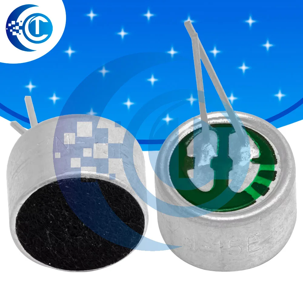 9 x 7 mm 9767 Mikrofon-Elektretmikrofon mit 2-poligem Tonabnehmer