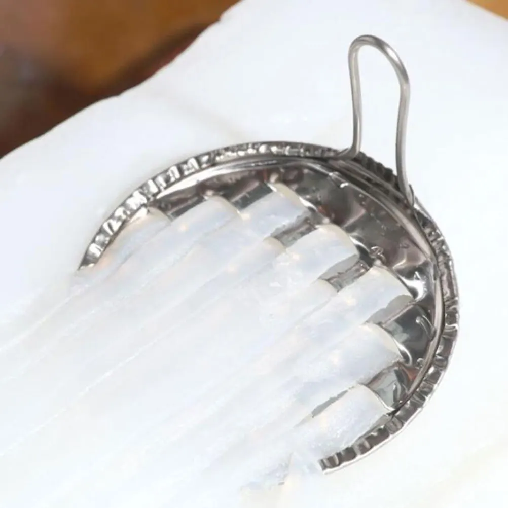 

10 pcs Stainless Steel Food Scrapers Rust-Proof Jelly Grater Kitchen Gadgets Portable Cheese Cucumber Scraping Tools