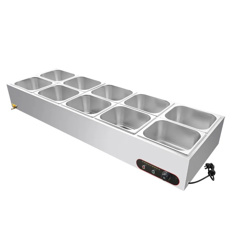 mesa-de-comedor-con-aislamiento-termico-para-comida-rapida-calefaccion-electrica-acero-inoxidable-control-automatico-de-temperatura