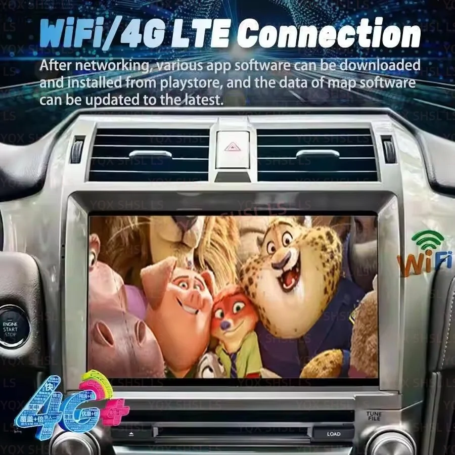 

11.6inch Big Screen For Lexus GX400/460 2010-2020 Carplay GPS Navigation Radio Stereo Multimedia Video Player Android Head Unit