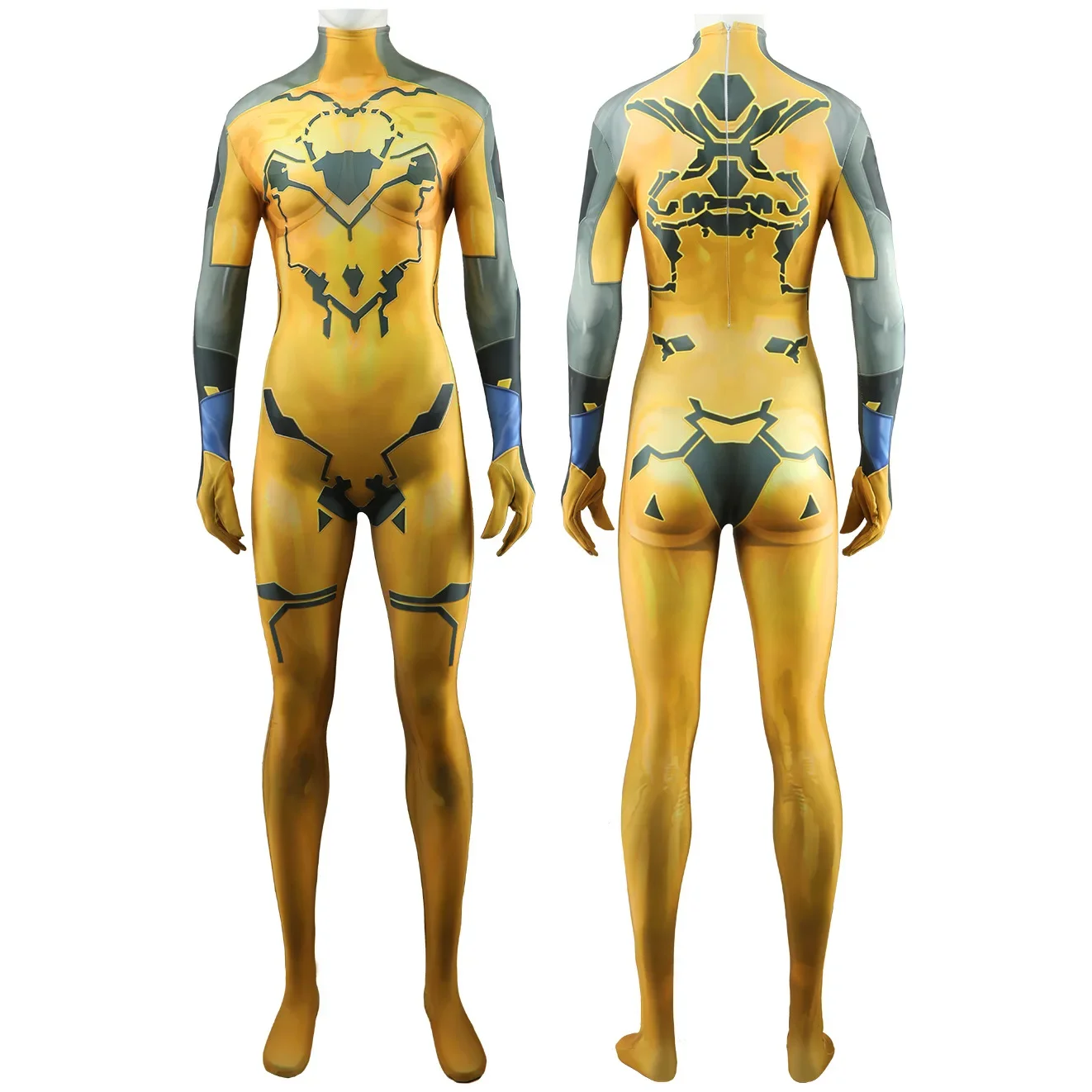 Phantasy Star Series Cosplay Costume Superhero 3D Printed Spandex Bodysuit Girls Woman Zentai Outfit Halloween Costume