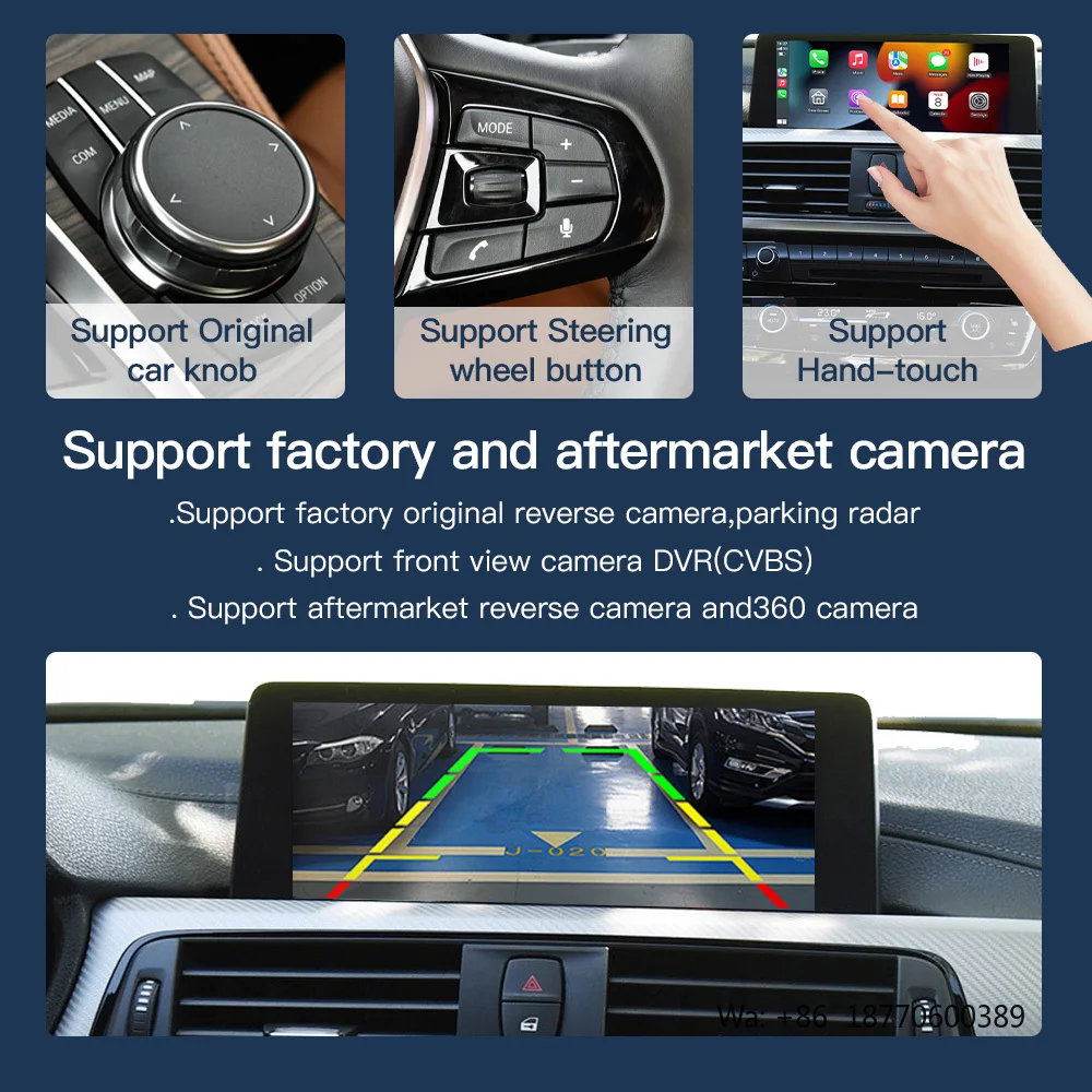 CARABC 10.25 Inch Screen Linux  System  Android Auto Carplay bmw Car Radio for Nbt F10 F15 F20 F25 F30 F48 view 5