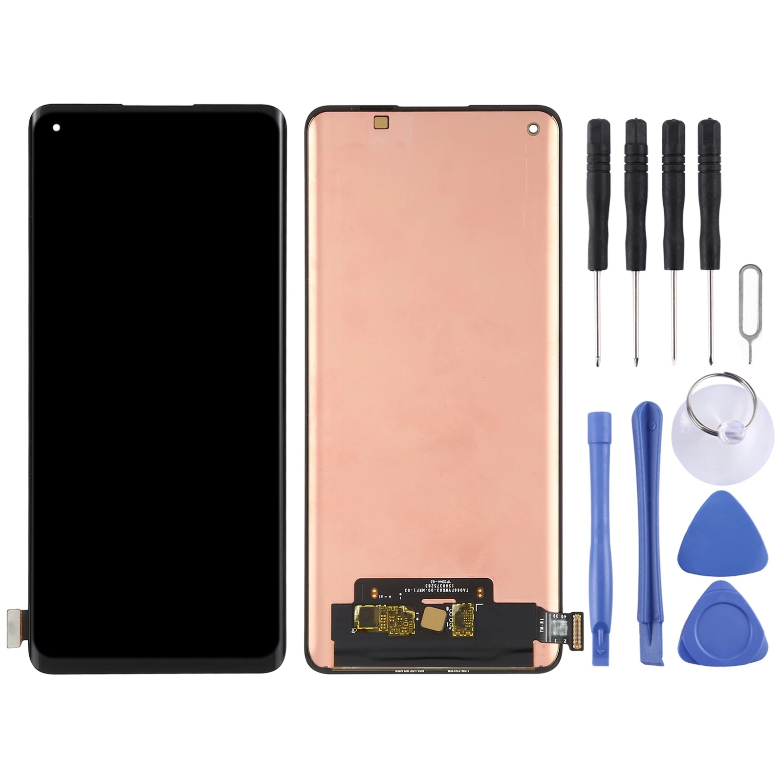 AMOLED LCD Screen for OPPO Reno5 Pro 5G/ Reno5 Pro+ 5G / Find X3 Neo PDSM00,PDST00,CPH2201,PDRM00,PDRT00 Digitizer Full Assembly