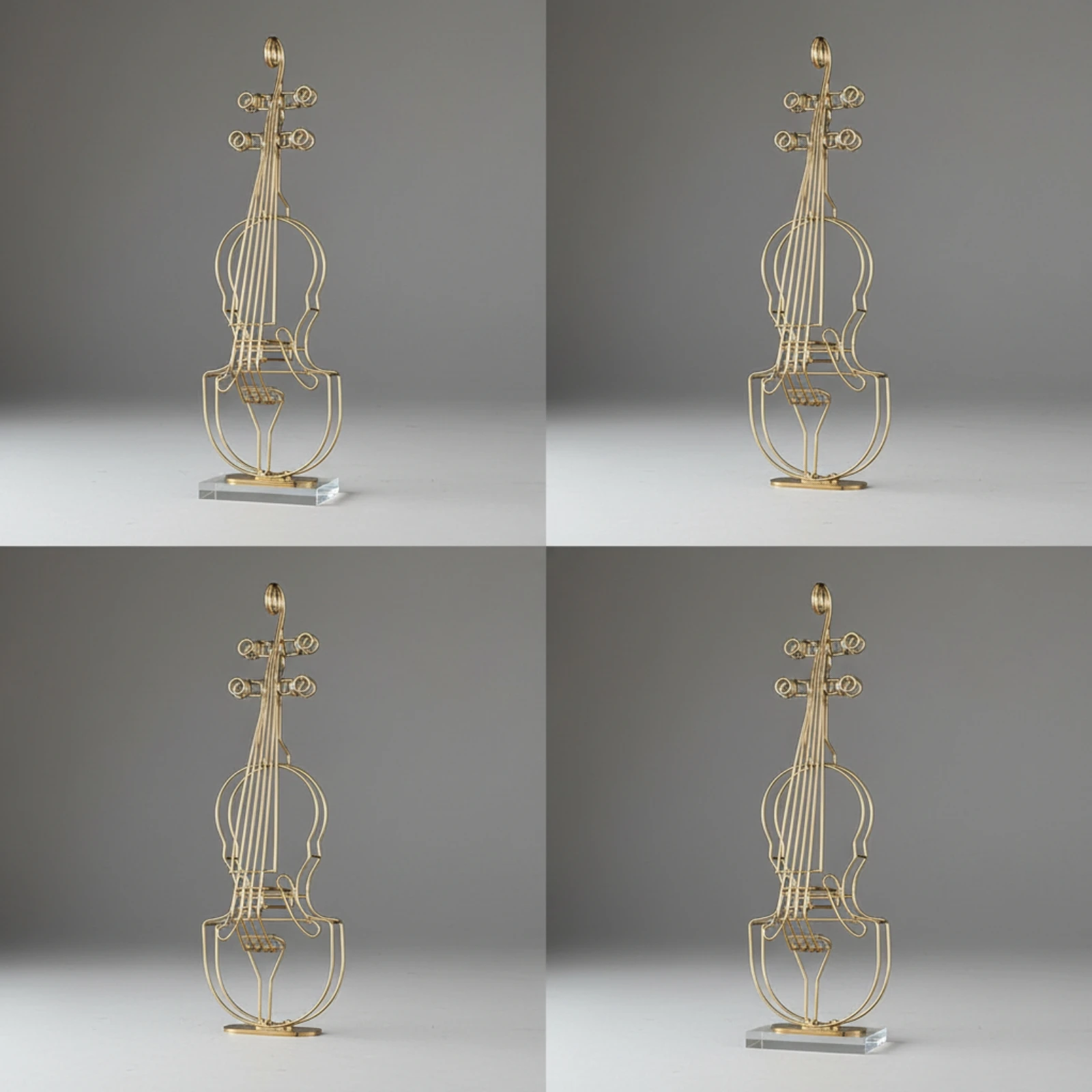 gold-metal-violin-ornament-minimalist-violin-sculpture-desktop-home-decor-piece-modern-musical-instrument-figurine-elegant
