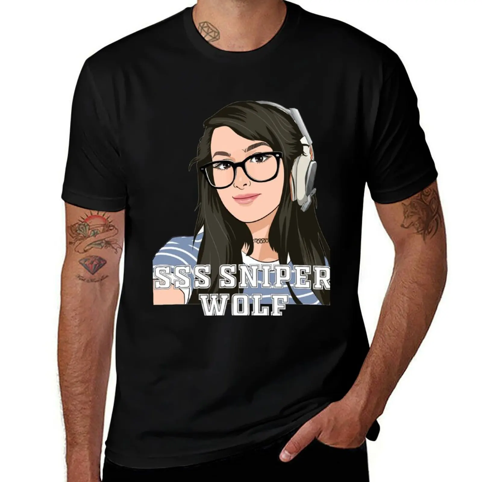 SSS Sniper Wolf T-Shirt t shirt custom print T-Shirt
