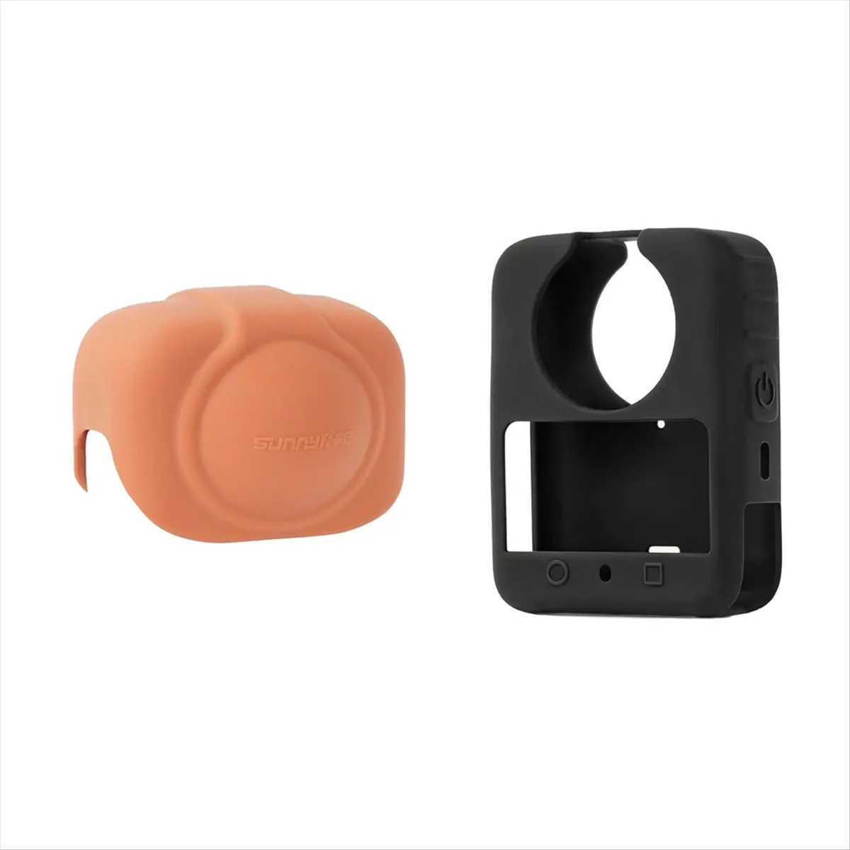 M05K SUNNYLIFE for DJI OSMO 360 Silicone Case Lens Cover Waterproof Anti Fall Wear-Resistant Panoramic Camera Accessories B
