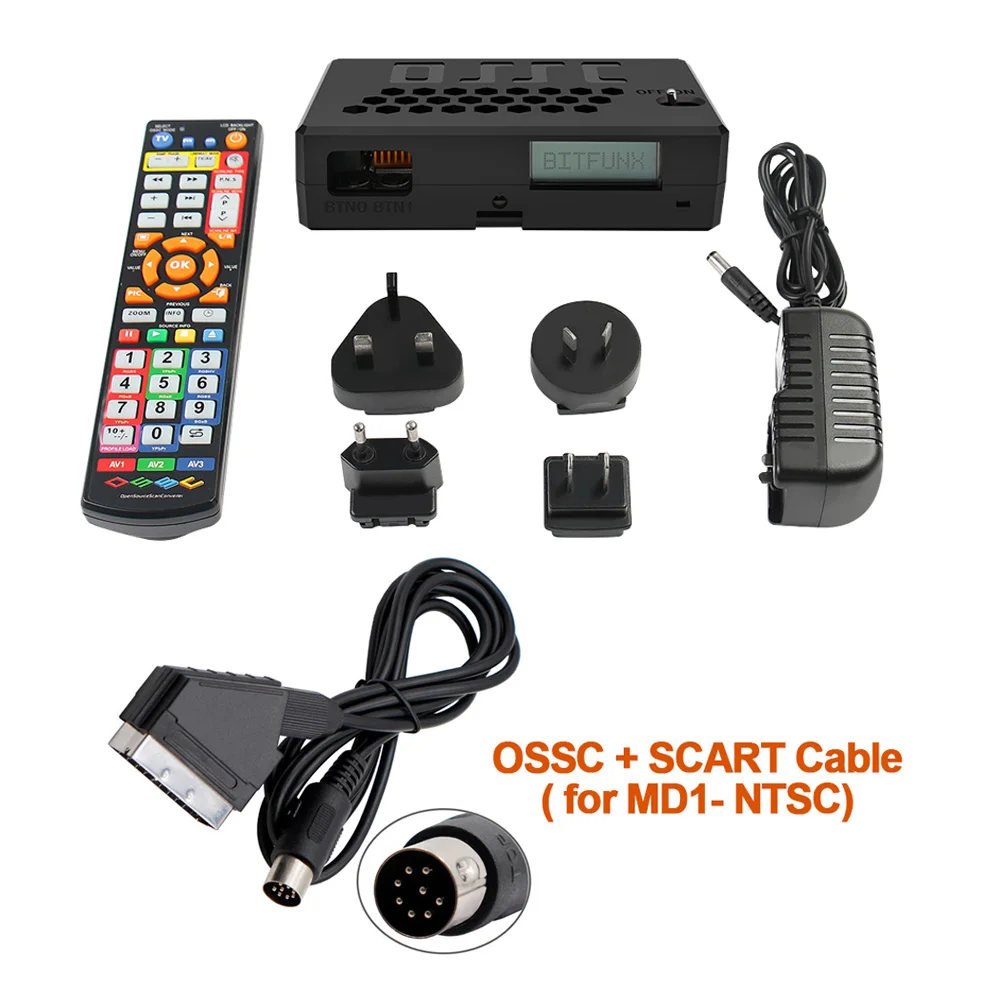 BitFunx OSSC V1.8 オープンソーススキャンコンバータ HDMI アダプタ