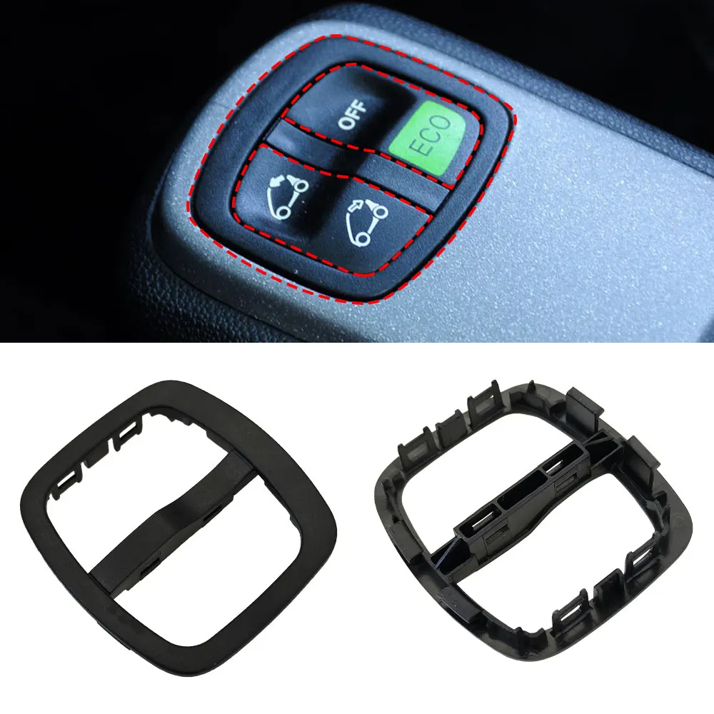 For Smart 451 Car Bracket Switch Frame ECO Switch Frame Convertible Switch Coin Cover For Smart Fortwo 4518203910 2007-2014