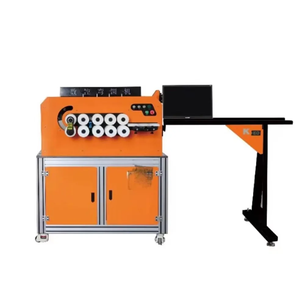 High Precision CNC Metal Alloy Bending Machine One-Sided Mirror Frame LED Light Bending Machine for Eyewear Frame Making