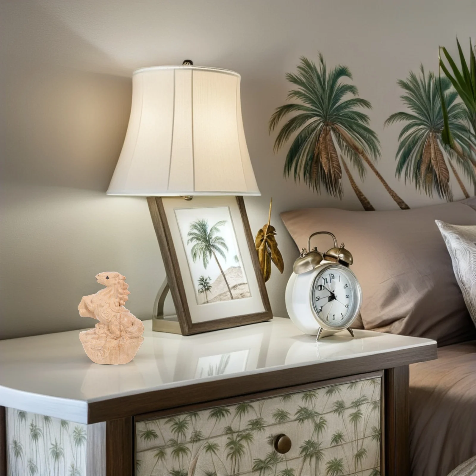 

Chinese Horse Statue: Prosperity Yuanbao Design Feng Shui Horse Art Piece for Living Room Desk Decor Lucky 2026 Zodic Animal