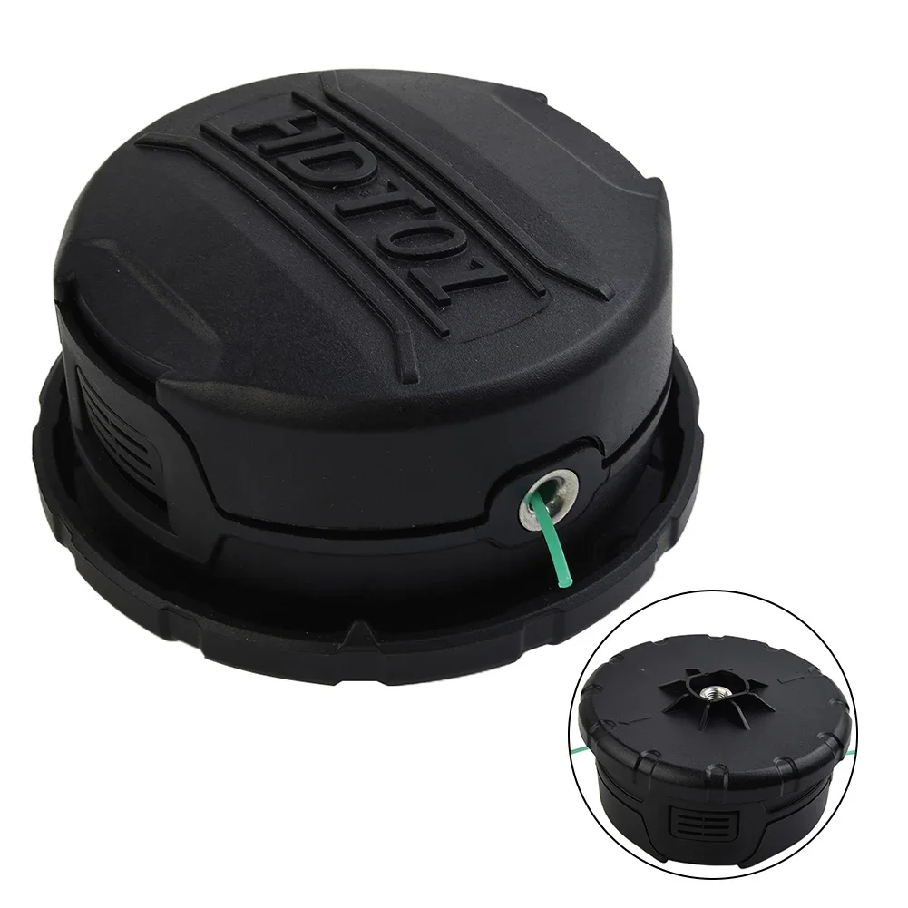 Aerodynamic Line Spool Quick Feed Trimmer Head Cordless Cutting Efficiency Dual Line Fast Reloading Heavy-duty Growth
