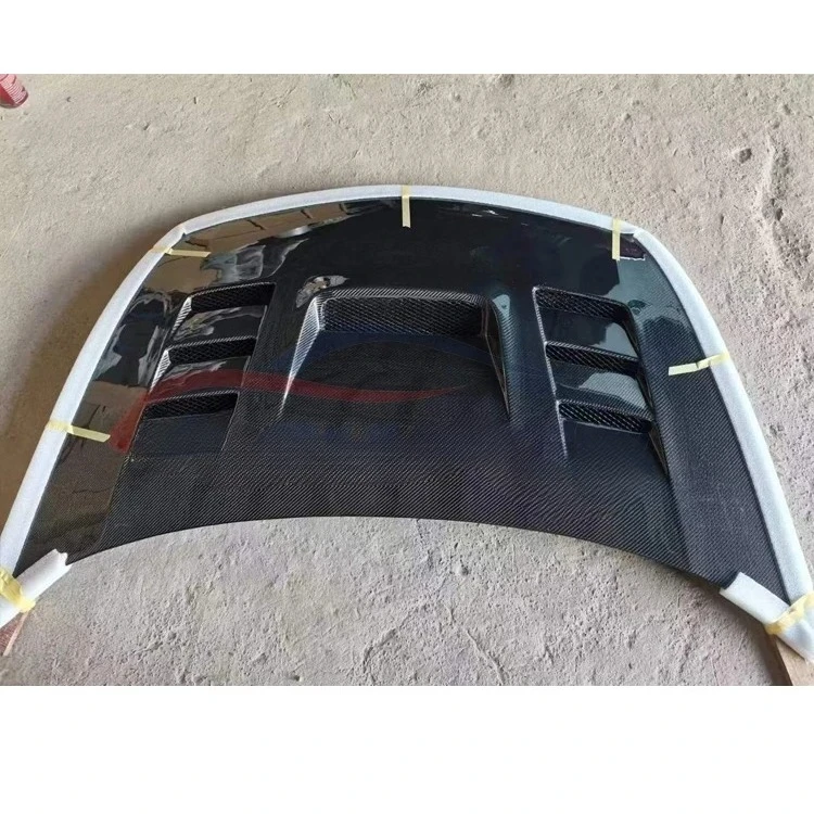 لهوندا سيفيك FD2 2006-2010 I-ngs نمط ألياف الكربون بونيه هود الكربون مغرفة غطاء محرك السيارة بوديكيت