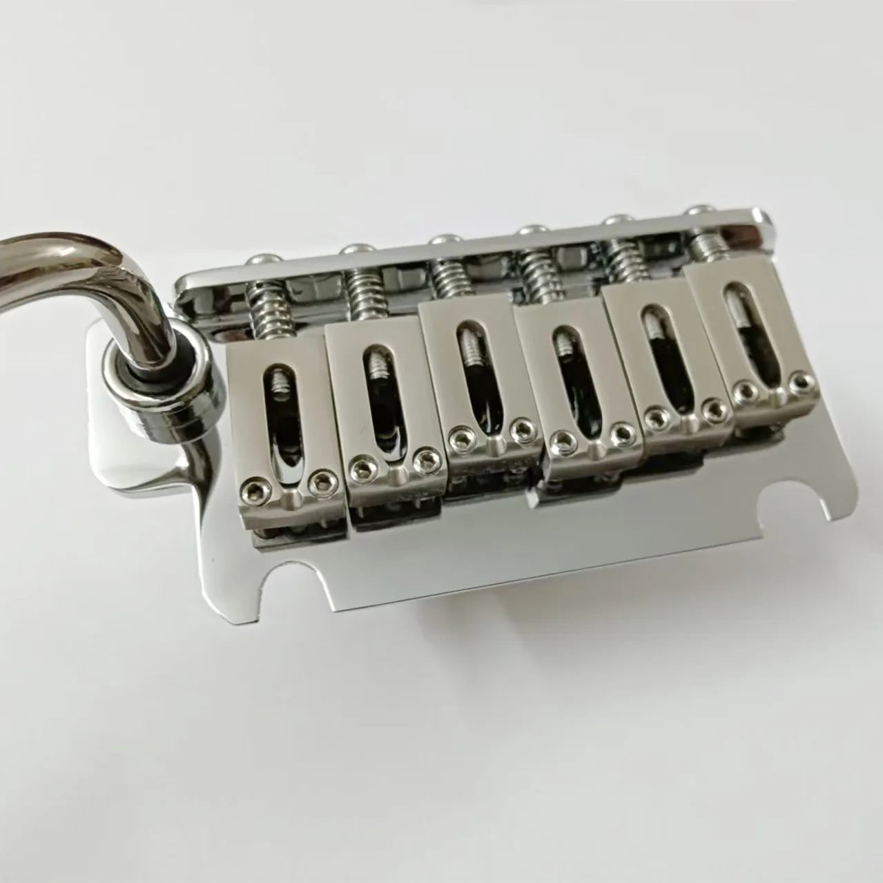 Upgraded Version Brass Block Tremolo 2-Point Bridge With Locking Vibrato 52.5mm