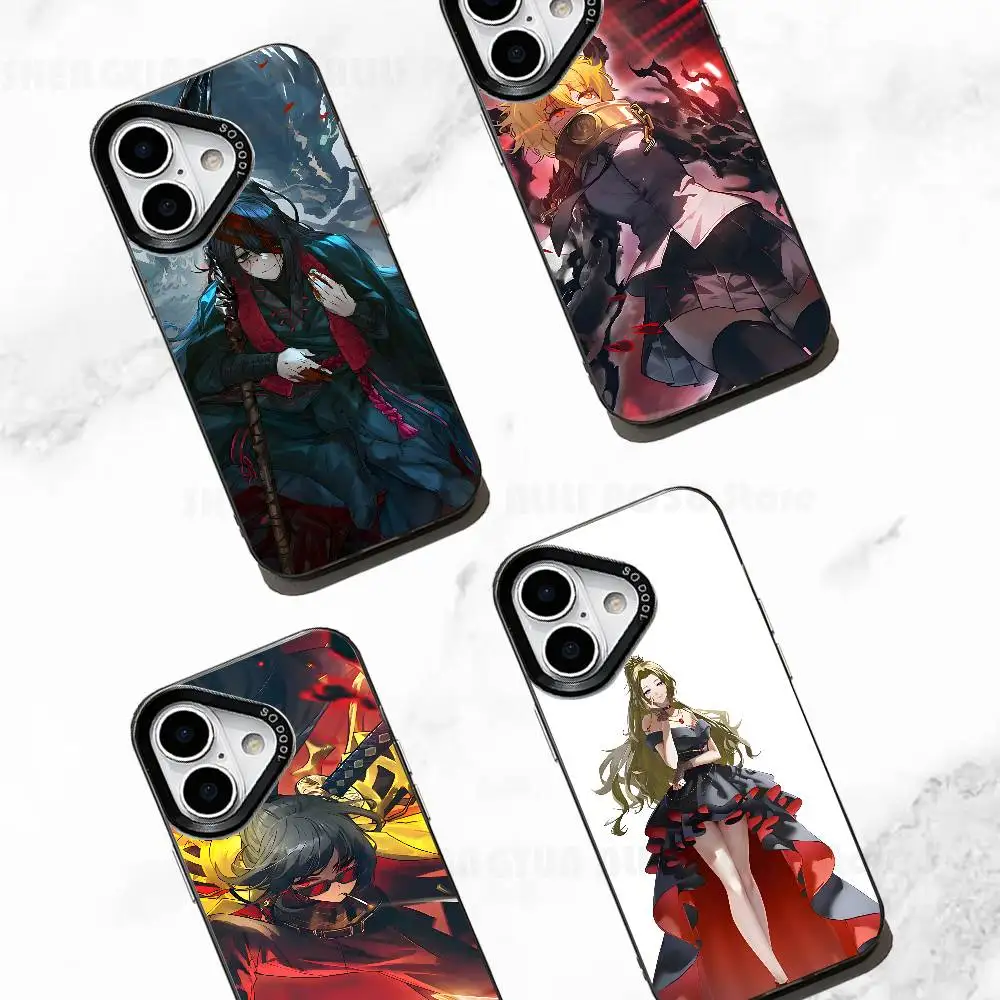 

Game L-Limbus Company Case For IPhone 11 12 13 14 15 16 17 Pro Max XS X XR Cover