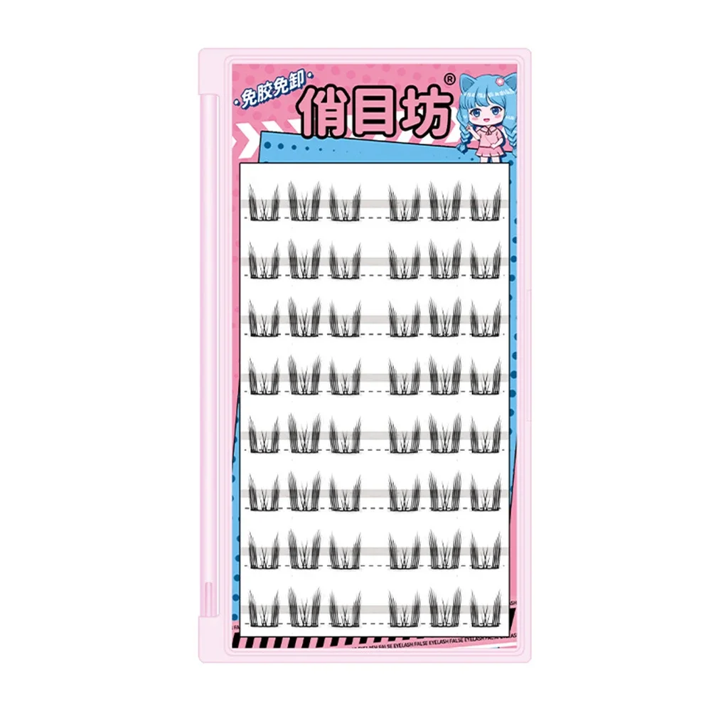 

Eyeslashes Extension Cat Fake EyeLash Professional Makeup Individual Cluster EyeLashes Grafting False Eyelashes Korean