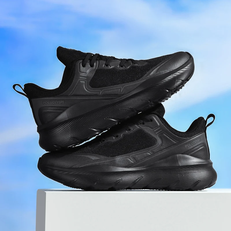New Men Casual Shoes Outdoor Breathable Running Fashion Walking Leisure Lace-up Jogging Loafers Brand Sneakers Blade Comfortable