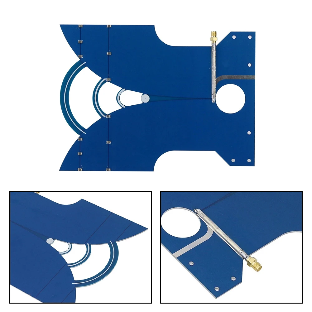 420MHz-10GHz UWB Directional Antenna High Gain 50 Ohm Female For Ultra Wide Band Signal Transmission And Positioning System