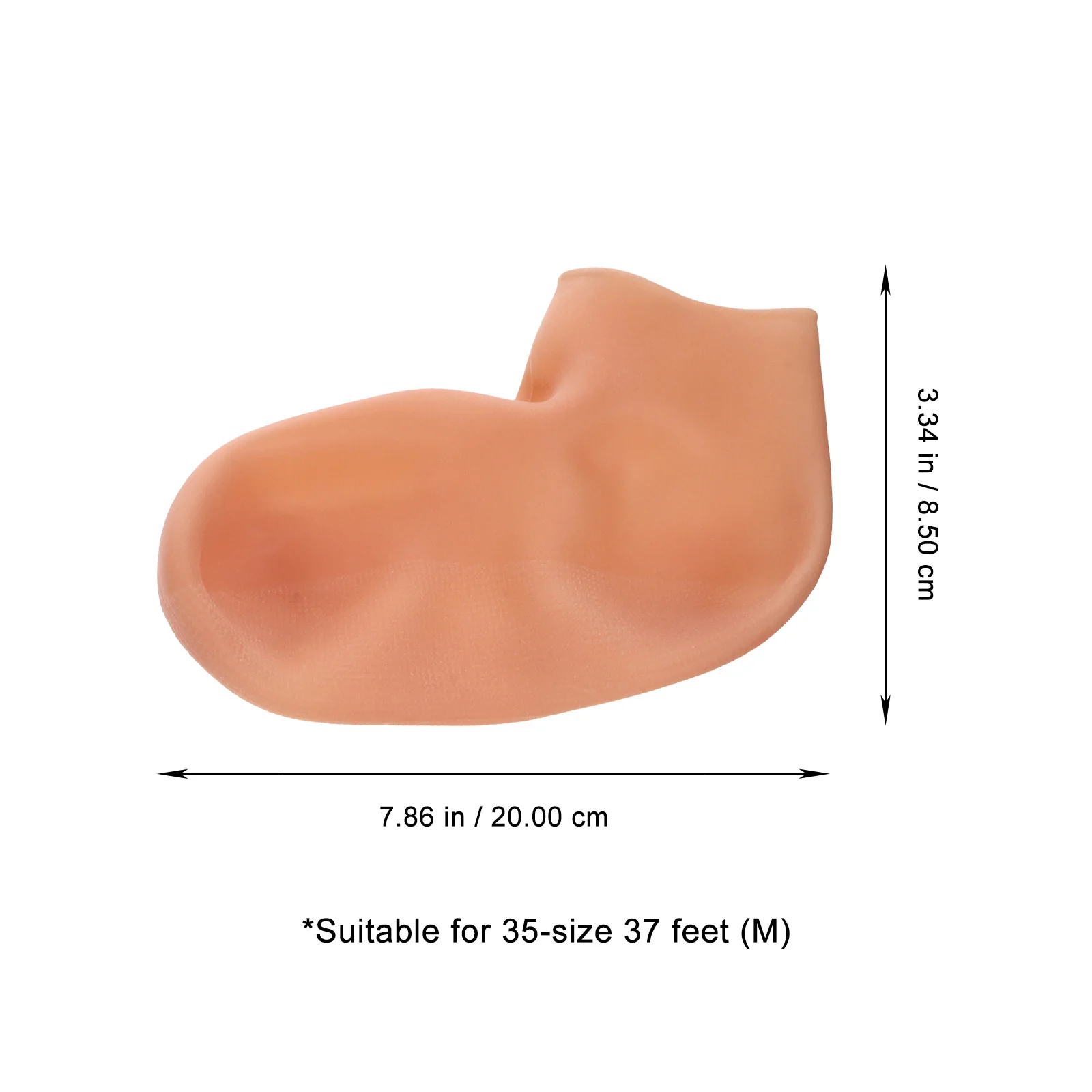 

2Pairs Lotion Moisturizing Socks Spa Socks Elastic Foot Covers for Cracked Dry Feet Reusable Foot Care Girls Moisturizing Sock