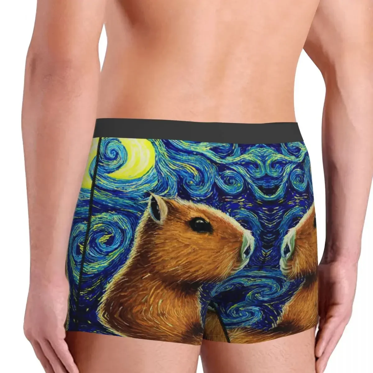 Cool Capybara Boxers Shorts Bragas Calzoncillos de hombre Calzoncillos elásticos Ropa interior