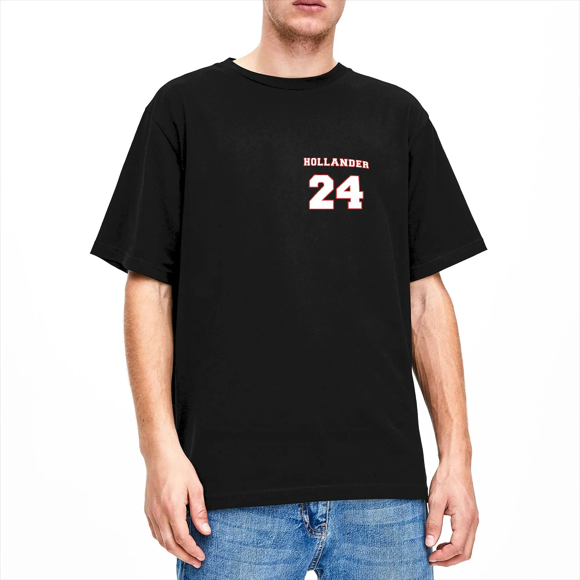 Beheiztes Rivalry HOLLANDER-Trikot für Herren, 24 T-Shirt, Baumwollkleidung, lustige Kurzarm-T-Shirts mit rundem Kragen, einzigartiges T-Shirt