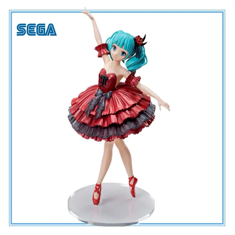 En Stock - Figura de Acción de PVC de 19 cm de Hatsune Miku de Project DIVA SEGA Luminasta, Juguetes y Regalos de Anime