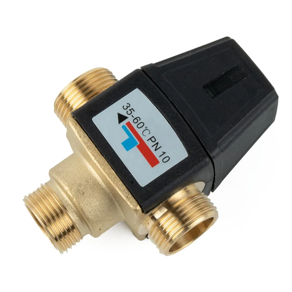

3 Way Mixer Valve for Effective Hot Water Circulation and Stability Male Thread DN20 DN25 Reliable Performance