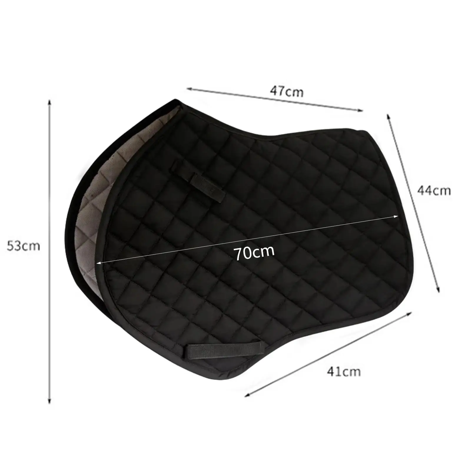 Horse Saddle Pad Dressage Pad English Saddle Pad Comfort Portable Sports