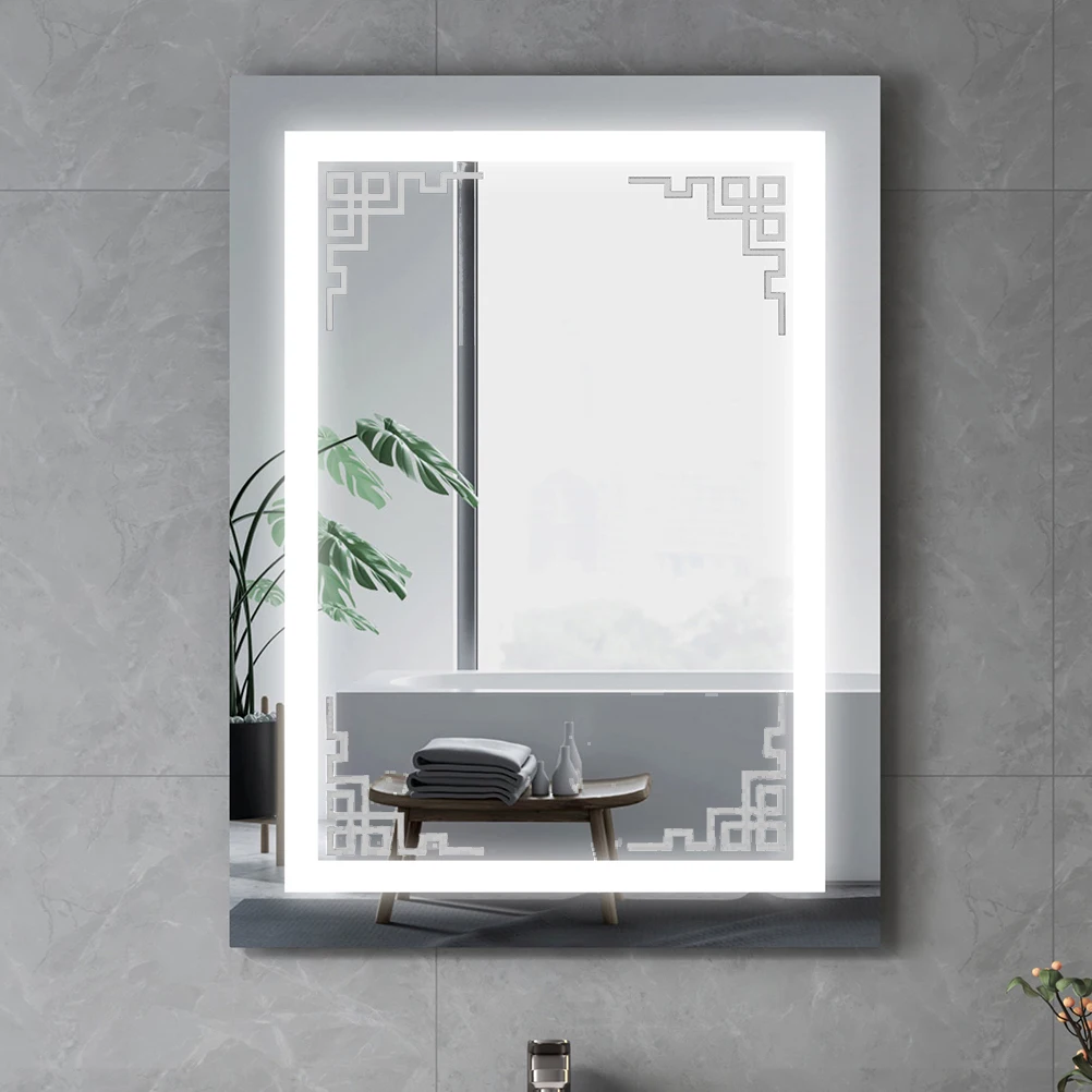 

12Pcs Acrylic Mirror Decals Durable Selfadhesive Easy to Clean Add Depth Dimension Modern Living Room Decor Mirror Tape Border