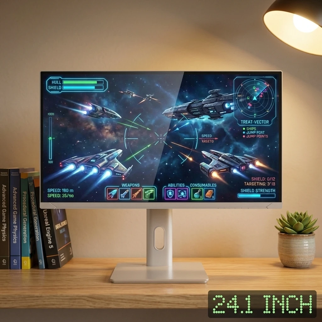 24.1 Inch FHD LED  600Hz High Quality PC Desktop Monitor Office Gaming 100% RGB  Support OEM Customization 1080p Desktop Screen