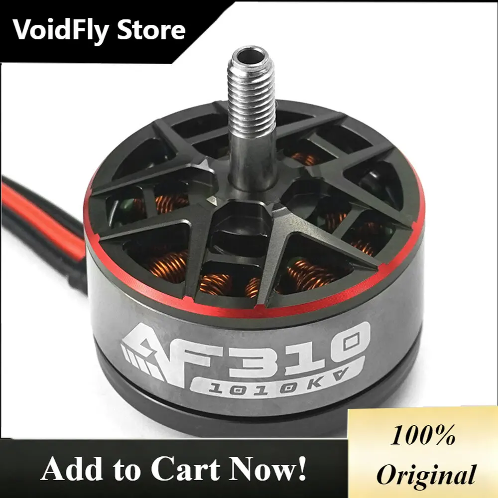VoidFly 4PCS Axisflying AF310 3010 1010KV / 1210KV 6-8S Brushless Motor IP53 Waterproof for 7-9 Inch X8 Professional Cinematic F