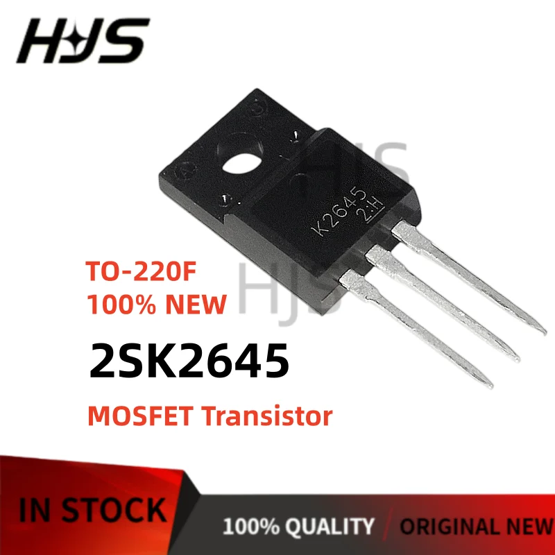 10-30PCS Brand New K2645 2SK2645 TO-220F Power MOSFET Field effect tube